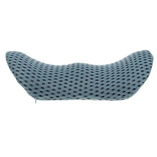Perna Suport Lombar, Spuma cu Memorie, Albastru, 46x23x13cm