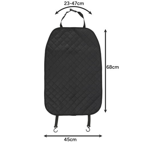 Husa protectie spatar scaun auto, Impermeabil, Universala, Ajustabila, 45x68 cm