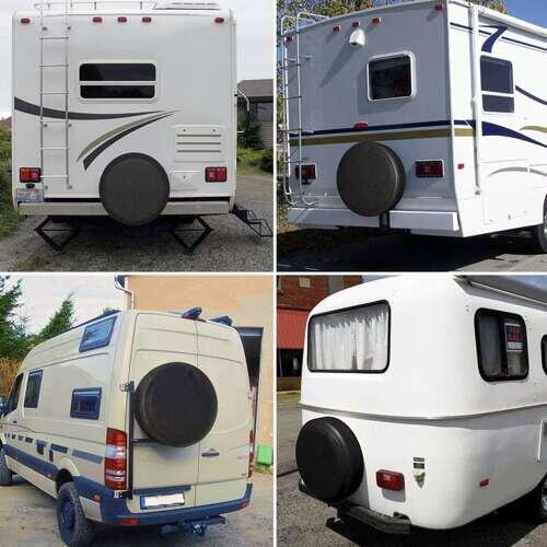 Set 4 huse pentru anvelope/cauciucuri, Impermeabil, pentru dimensiunea 17-20 inch