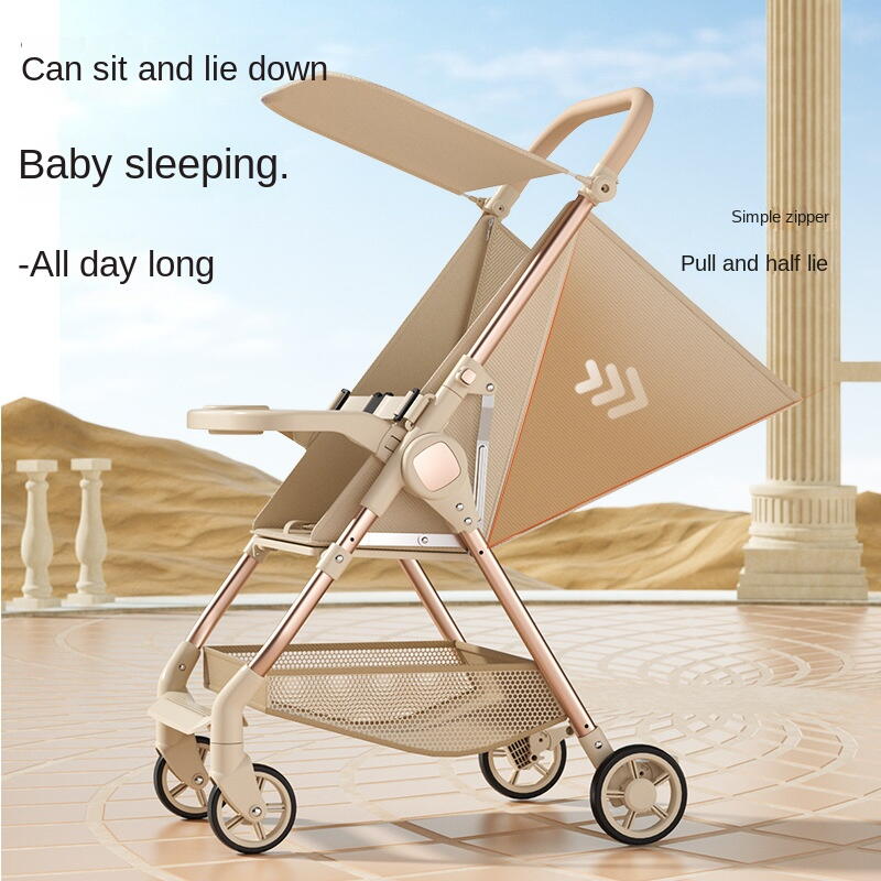 Carucior pentru copii, Pliabil, Cu Tavita Si Parasolar, Pozitie Somn, Plasa Depozitare, Usor, Compact, Confortabil, 1-5 Ani