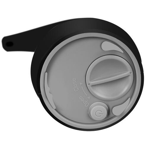 Dozator cu senzor pentru sapun lichid, 300 ml, rezistent la apa IPX7, negru, 22 x 14 x 7 cm