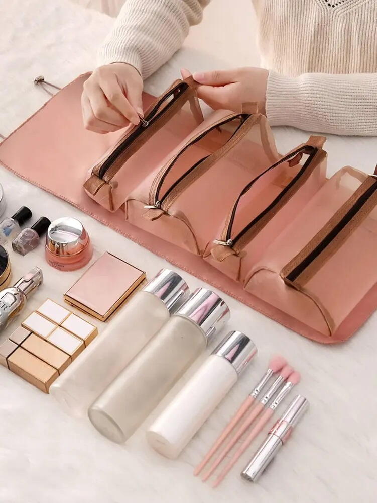 Geanta pentru voiaj, organizator pentru cosmetice si machiaj