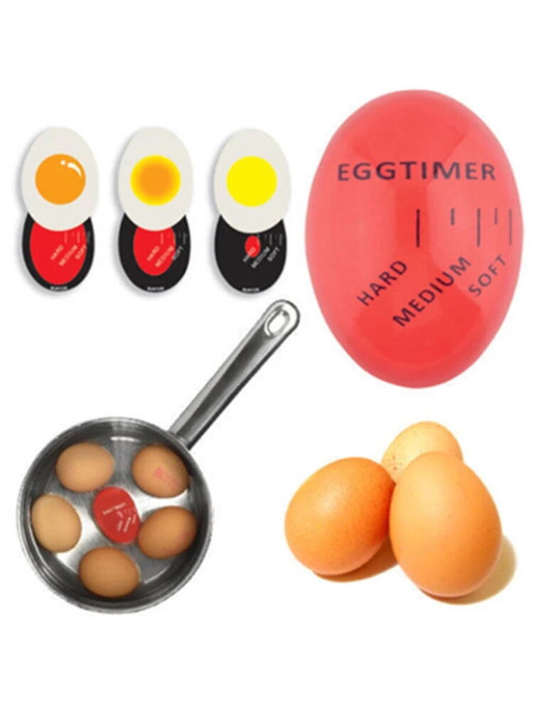 Cronometru pentru oua, EGGTIMER, cu indicator al duritatii de gatire, indicator fierbere ou, rezistent la temperatura