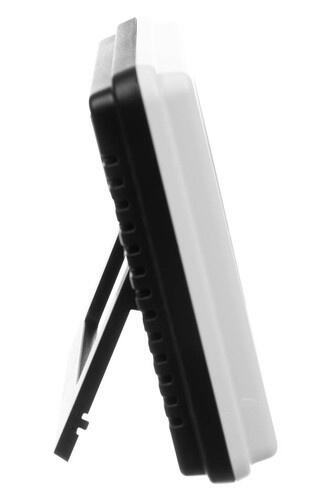 Termometru si Higrometru Profesional de Camera si Exterior cu Transmitatoare Wireless, 60 m Raza Actiune, Ecran LCD, Iluminare de Fundal, Touch, Alb