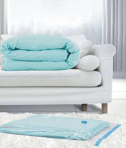 Set 15 saci de vidat pentru depozitare, 3 Marimi, Reutilizabili, Transparenti