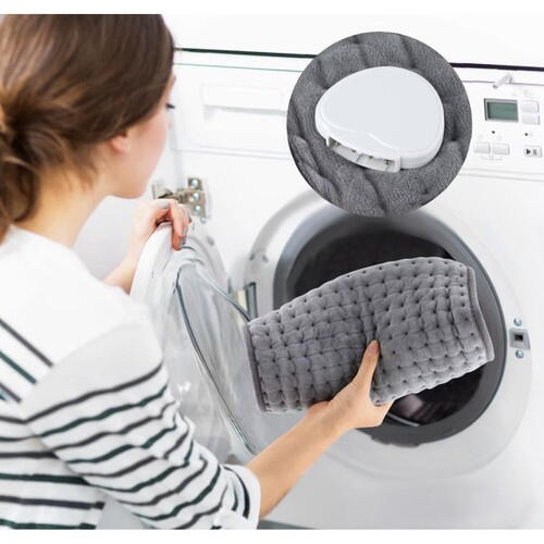 Patura Electrica cu Incalzire, Dimensiuni 60 x 30 cm, 10 Trepte de Temperatura 30 - 70 grade, TIMER cu Oprire Automata, Umed - Uscat, Putere 85 W, Ideala pentru, Gat, Picoare, Spate, Umeri, Maini, Articulatii sau alte locuri dureroase