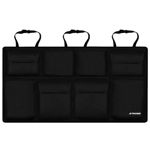 Organizator portbagaj auto, Negru 86.5x48cm, 8 Buzunare, Rezistent la apa