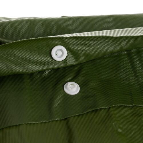 Pelerina de ploaie cu gluga, Impermeabila, Verde, 127x100 cm, Marime Universala