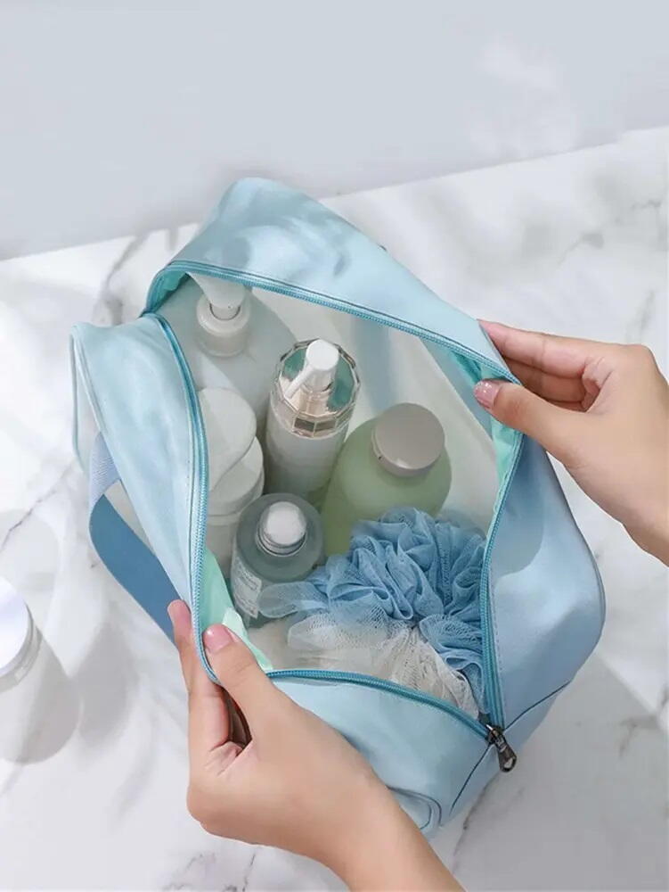 Geanta cosmetice si lichide pentru voiaj, impermeabila 30x20x10 cm