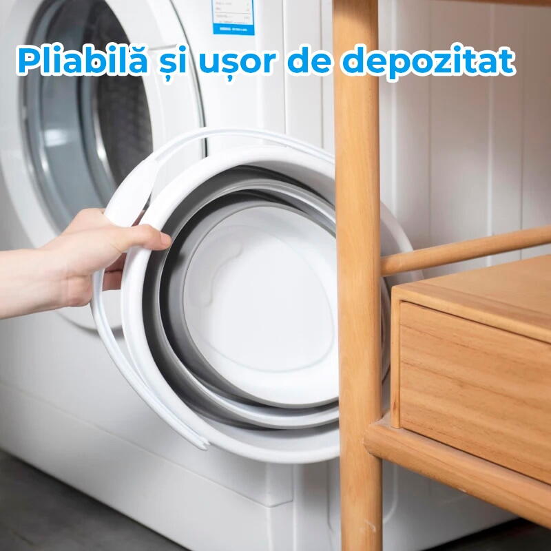 Galeata pliabila, cu maner, Marime L - 10 Litri
