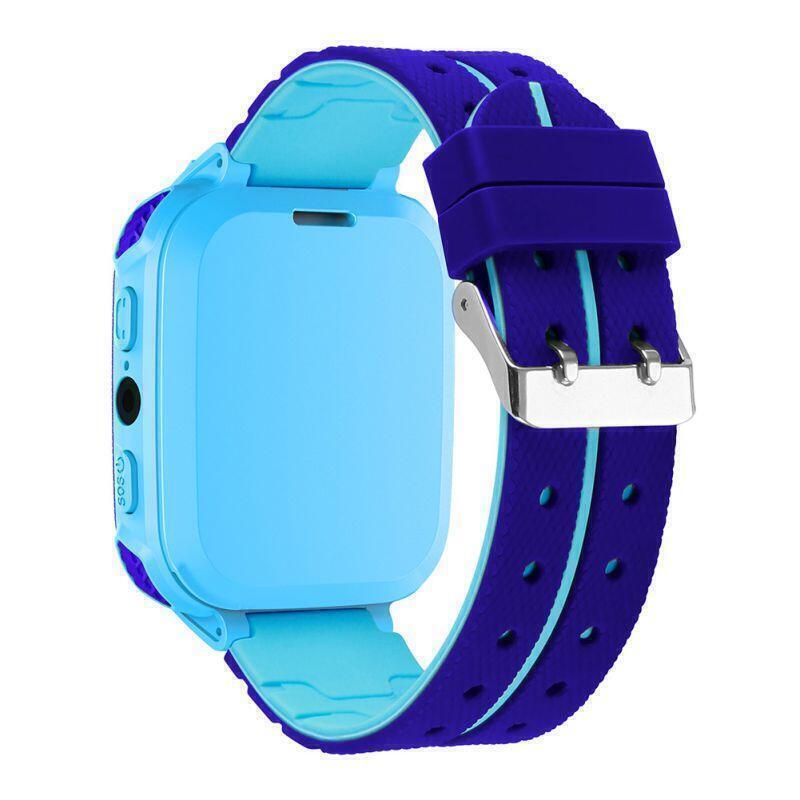 SmartWatch pentru copii cu functie telefon (SIM), 2G, Camera, Functie Monitorizare, Localizare LBS, Apelare SOS, Agenda telefonica, Bleu