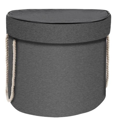 Cos pliabil pentru depozitare jucarii sau haine, Organizare Jucarii, Cu saltea de joc, Capac anti praf, 31 x 27 cm