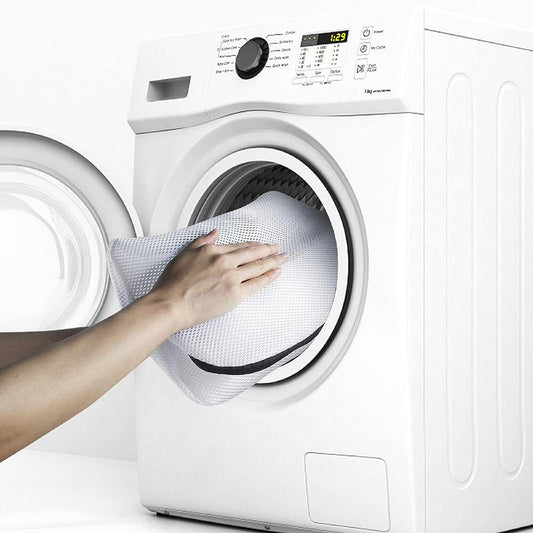 Sac pentru Spalat Incaltamintea, Protectie Incaltaminte si Masina de Spalat, Alb