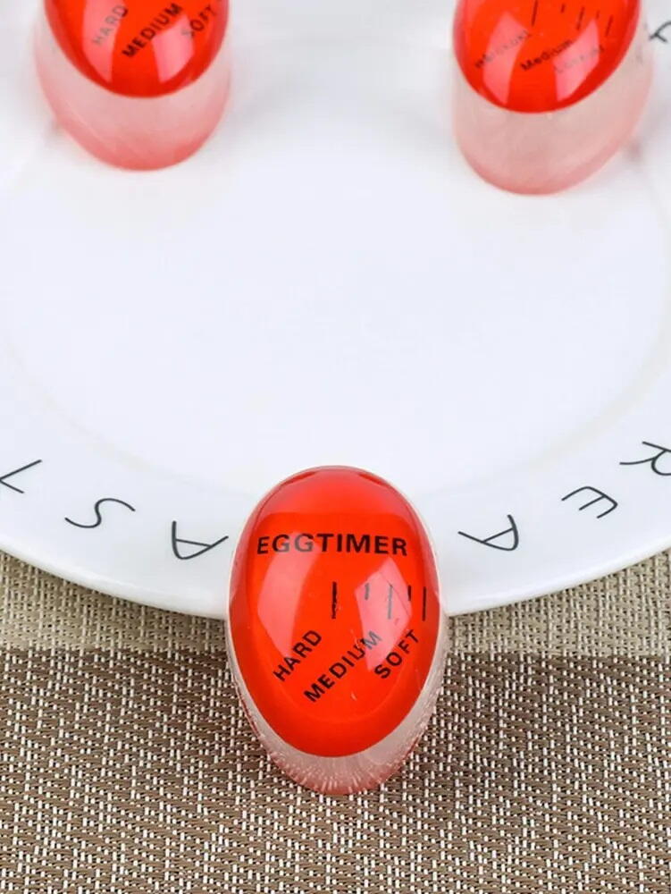 Cronometru pentru oua, EGGTIMER, cu indicator al duritatii de gatire, indicator fierbere ou, rezistent la temperatura