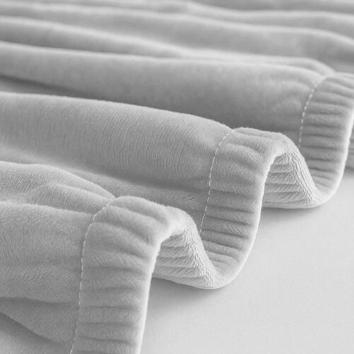 Husă elastică din catifea pentru canapea 190-230 cm + față de pernă