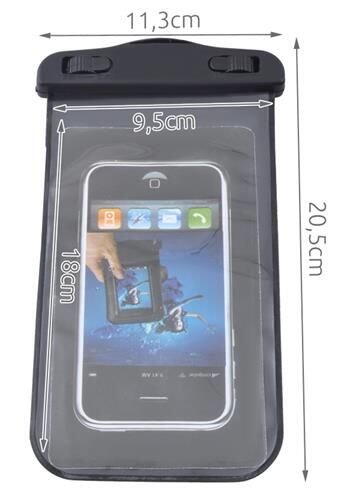 Husa impermeabila pentru telefon, pentru piscina, inot, plaja, Pana la 5.5 Inch