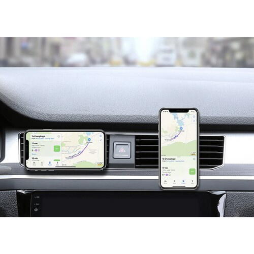 Suport auto magnetic pentru telefon, Reglabil 90°, Prindere aeroterma, Rotire 360 grade, 4.5 x 3.4 x 3.4 cm