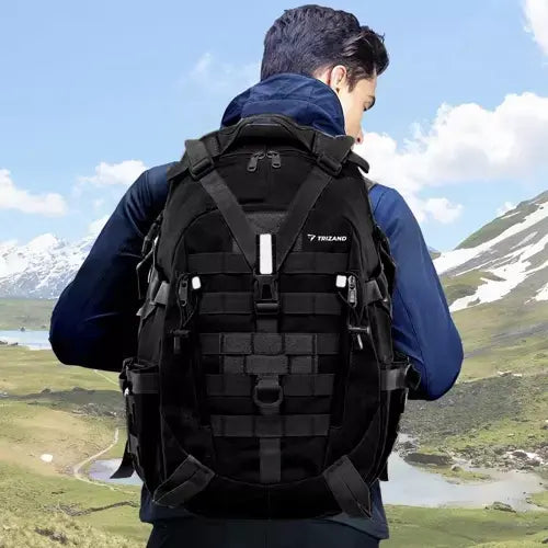 Rucsac De Drumetie 25L, Sistem MOLLE, Husa Impermeabila Inclusa