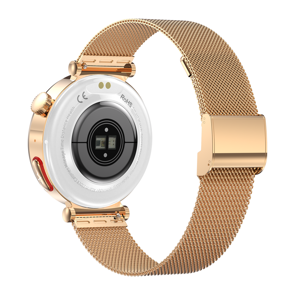 SmartWatch cu Senzor Glucometru, BIA, Ritm Cardiac, Nivel Oxigen, Tensiune Arteriala, EKG, Temperatura Corporala, Apel Bluetooth, SOS, Calculator, Ciclu Menstrual S879