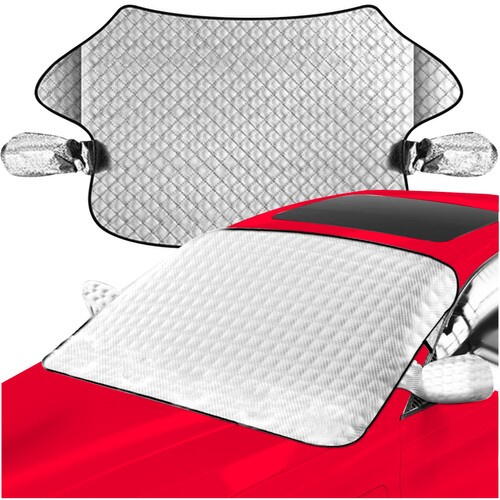 Husa Magnetica pentru Geam, Protectie Parbriz, Protectie impotriva Inghetului si Razelor Solare, Impermeabil, Material Durabil, Siguranta pentru Vopsea, 143 x 122 cm