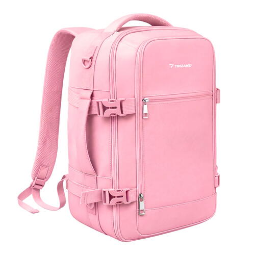 Rucsac de calatorie tip Geanta, 20L, 40x25x20cm, 2 Compartimente, Roz