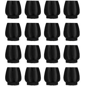 Set protectie pentru picioarele scaunelor, 16 bucati, 12-16 mm, Negru