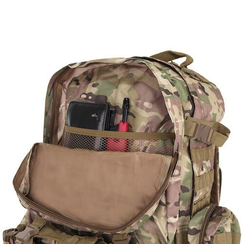 Rucsac Militar 45L cu 3 Genti Detasabila, Sistem MOLLE, Impermeabil