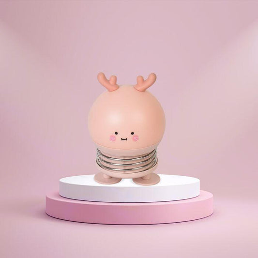Lampa de noapte, de veghe, pentru copii sau bebelusi, Portabila, Baterie Reincarcabila  300mAh, Rose