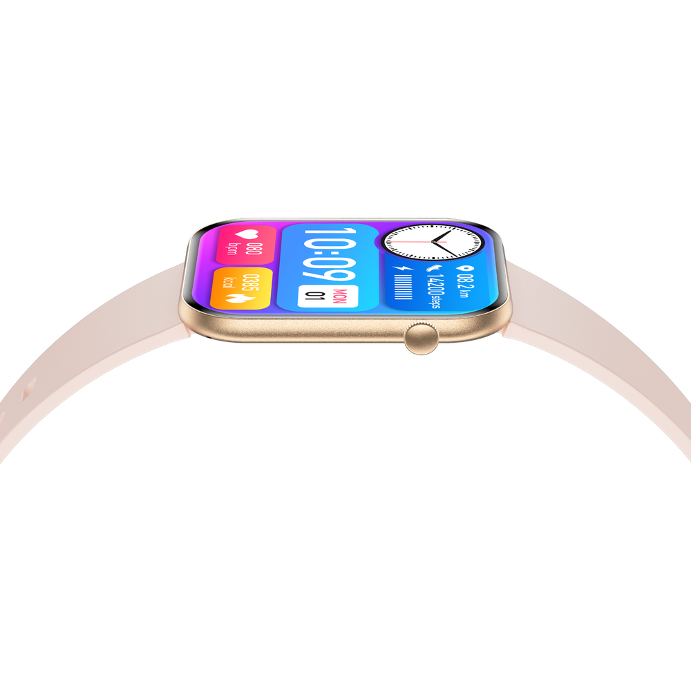 SmartWatch cu Senzor Glucometru, HRV, Ritm Cardiac, Nivel Oxigen, Tensiune Arteriala, Apel Bluetooth, Meniu RO S860