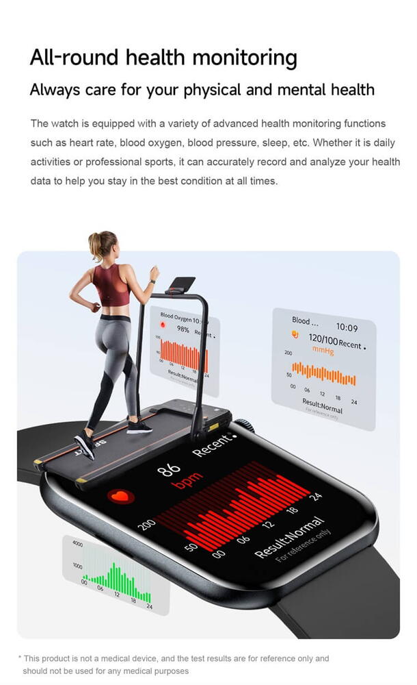 SmartWatch cu Senzor Glucometru, HRV, Ritm Cardiac, Nivel Oxigen, Tensiune Arteriala, Apel Bluetooth, Meniu RO S871