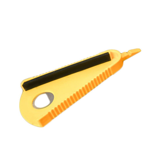 Desfacator multifunctional pentru conserve/sticle/borcane, ABS/Cauciuc, Galben