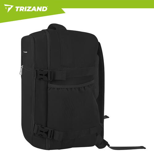 Rucsac de calatorie tip Geanta, 20L, 40x25x20cm, 2 Compartimente, Negru