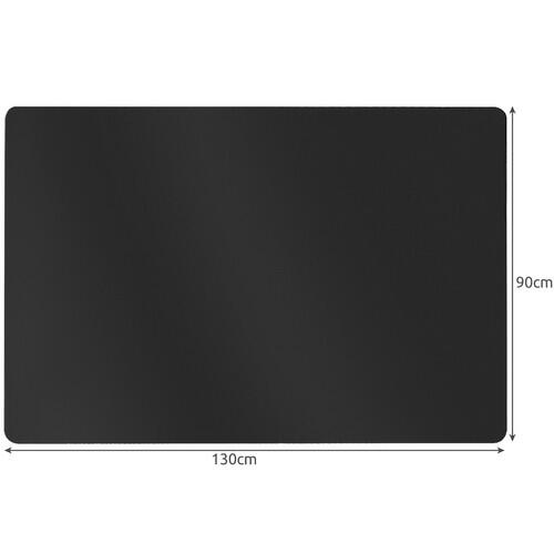 Covoras protecție scaun 90x130cm, Negru