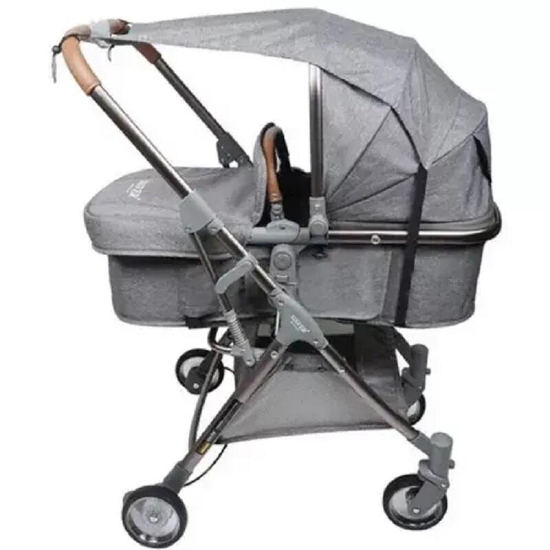 Parasolar, Protectie pentru Landou si Carucior, 72 cm, Gri