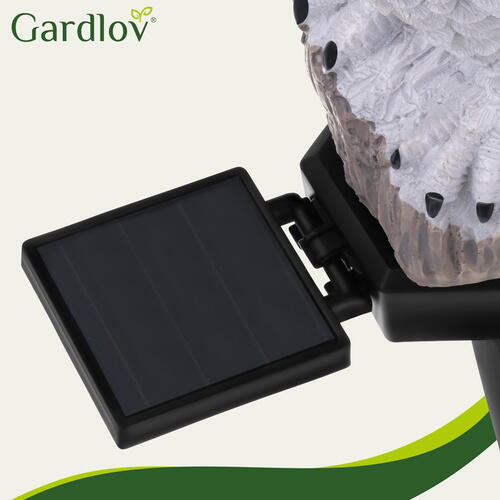 Lampă solară de grădină – bufniță
