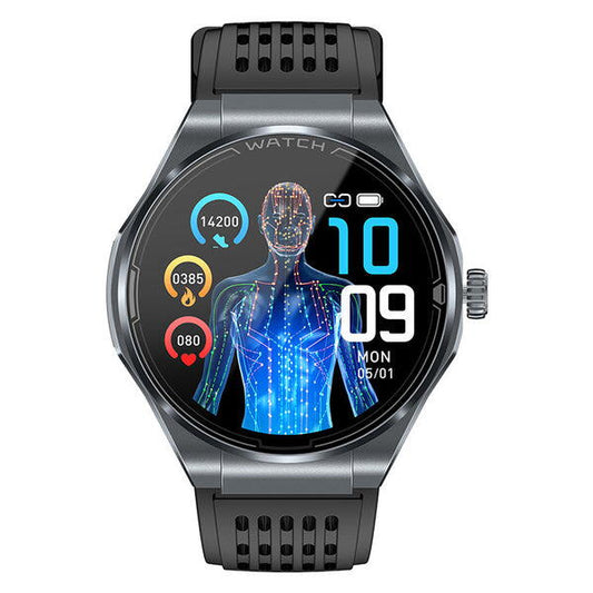 SmartWatch cu Apel Bluetooth, Glucometru, Analiza Impedantei Bioelectrice, EKG, HRV, Nivel Radiatii, Temperatura Corporala, Ritm Cardiac, Nivel Oxigen, Tensiune Arteriala S782