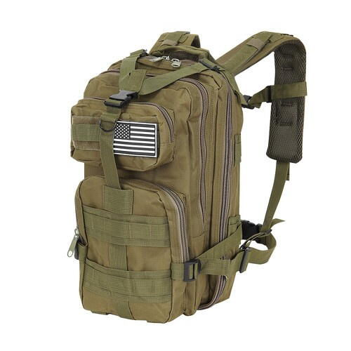 Rucsac 26L, De Drumetie, Impermeabil, Sistem MOLLE, Multiple Compartimente
