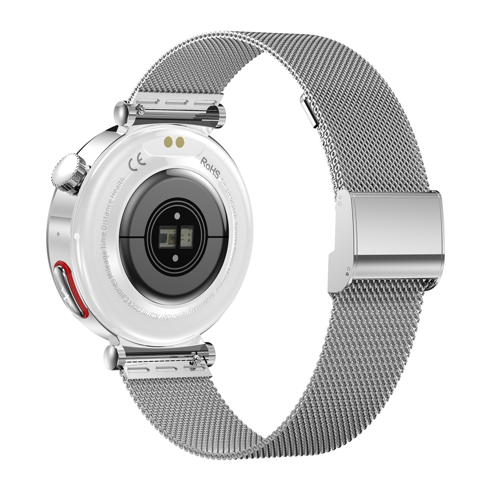 SmartWatch cu Senzor Glucometru, BIA, Ritm Cardiac, Nivel Oxigen, Tensiune Arteriala, EKG, Temperatura Corporala, Apel Bluetooth, SOS, Calculator, Ciclu Menstrual S880