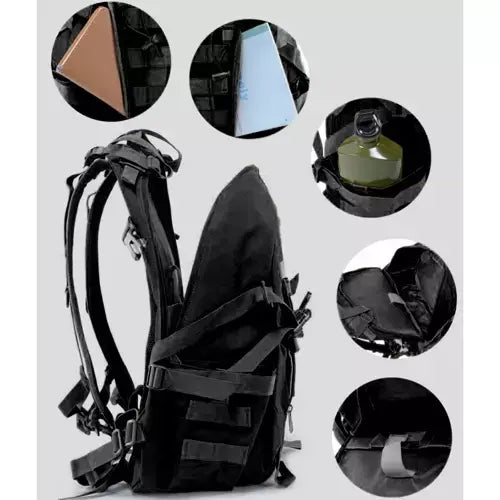 Rucsac De Drumetie 25L, Sistem MOLLE, Husa Impermeabila Inclusa