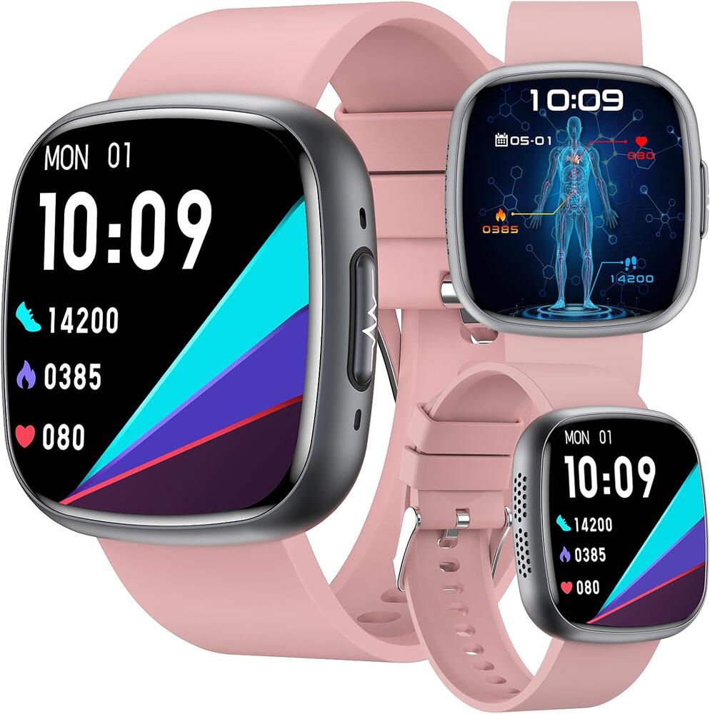 SmartWatch cu Senzor Glucometru, EKG, Temperatura Corporala, Compozitia Sangelui, Acid Uric, Colesterol, Metabolism, Grasimea din Corp, Apel Bluetooth, Numar SOS S810