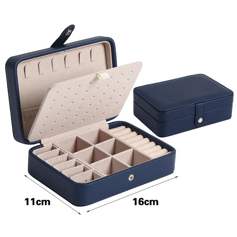 Cutie organizatoare bijuterii, Poliuretan, 16x11x5cm