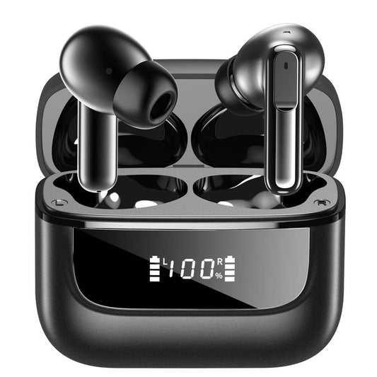 Casti Bluetooth 5.4, Baterie Statie 400mAh, StandBy 150H, Touch pe Casti, Respingere/Raspundere Apel VNC-310, Negru