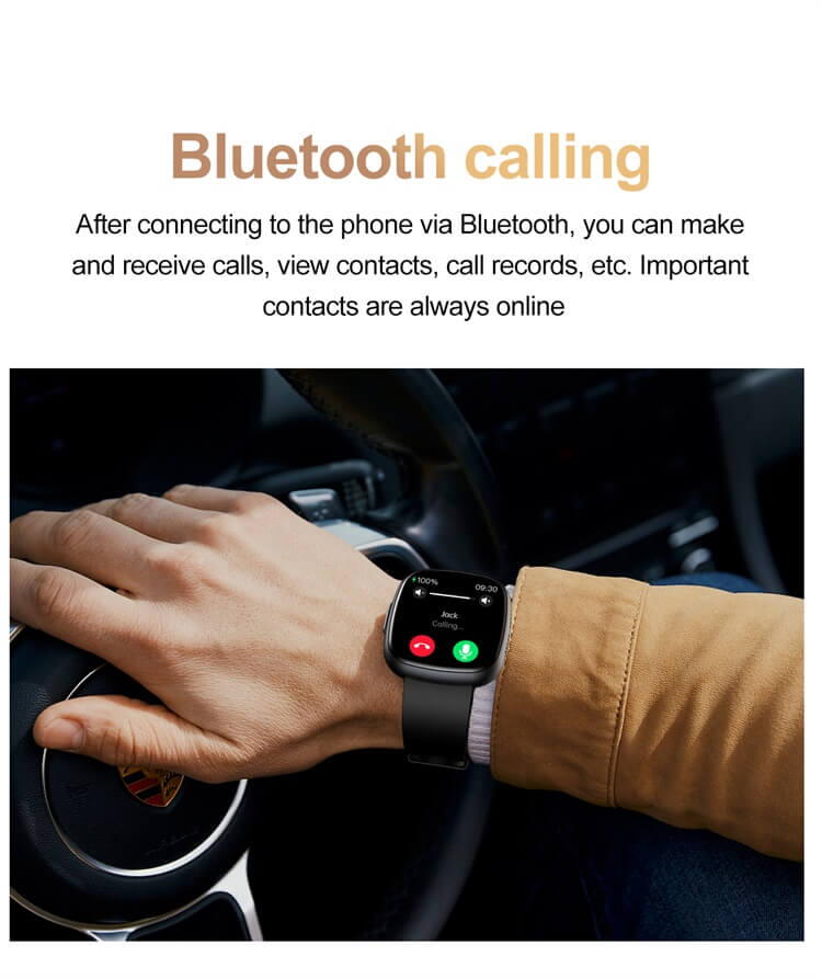 SmartWatch cu Senzor Glucometru, EKG, Temperatura Corporala, Compozitia Sangelui, Acid Uric, Colesterol, Metabolism, Grasimea din Corp, Apel Bluetooth, Numar SOS S809