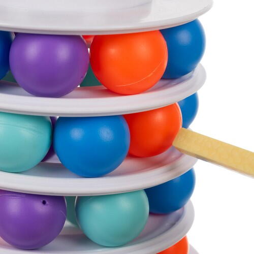 Joc de indemanare, Skiing penguin, Plastic, Multicolor