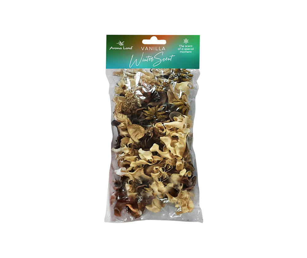 Flori Parfumate, Potpourri Vanilie Winter Scent, Aroma Land, 40g