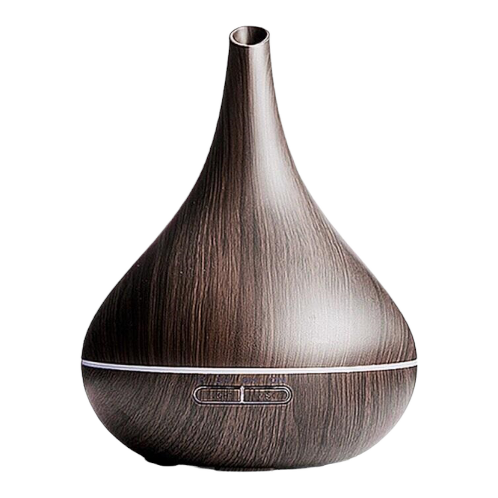 Difuzor de ulei esential, Aromaterapie, Umidificator de aer, Rezervor 500ML, Telecomanda si lumina veghe ajustabila