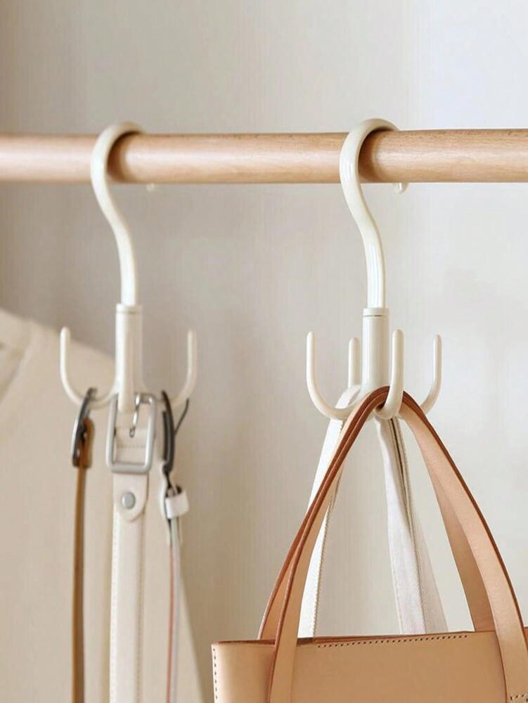 1+1 GRATIS Agatatoare geanta si accesorii, tip carlig, cu 4 prinderi