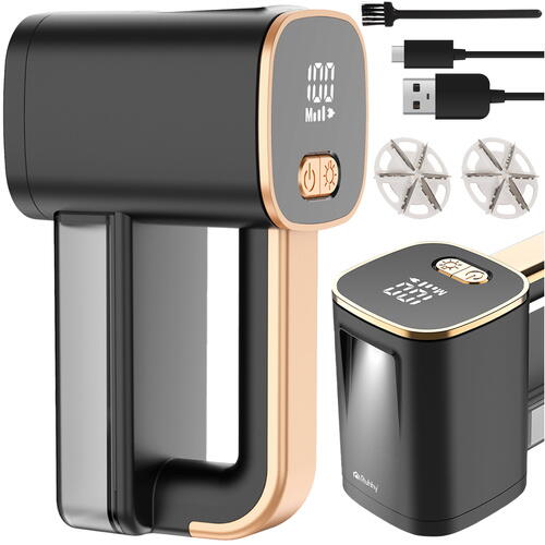 Aparat de curatat scame electric, Acumulator 1800 mAh, USB-C, Negru