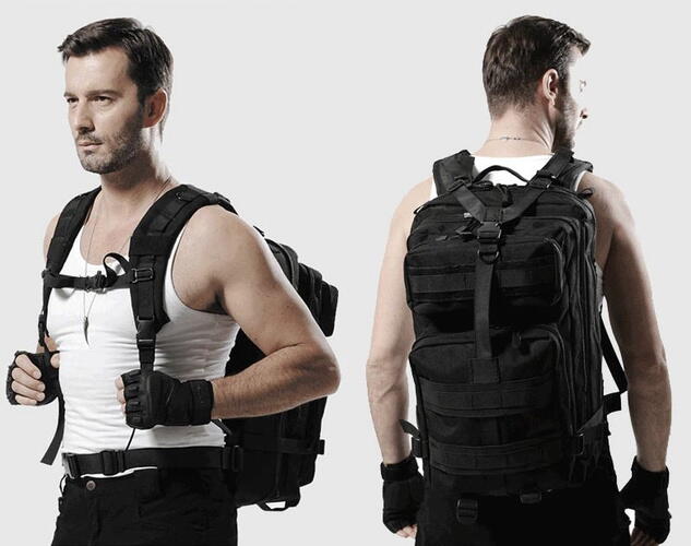 Rucsac Militar 35L, Sistem MOLLE, Impermeabil, Materiale Premium