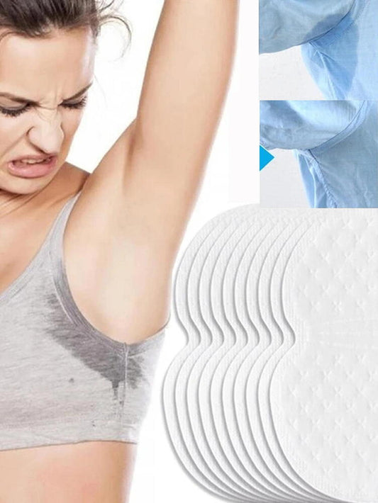 Tampoane Absorbante Anti Transpiratie pentru axila, autoadezive, Unisex, 10 Buc